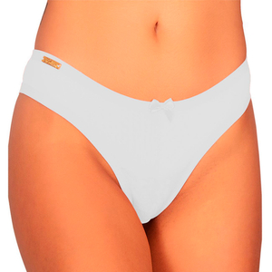 Calcinha Carolina Microfibra Detalhes Em Renda Frontal Edima