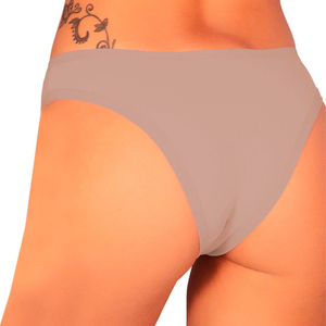 Calcinha Carolina Microfibra Detalhes Em Renda Frontal Edima