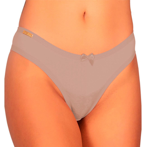 Calcinha Carolina Microfibra Detalhes Em Renda Frontal Edima