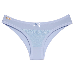 Calcinha Carolina Microfibra Detalhes Em Renda Frontal Edima