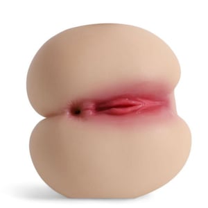 Masturbador Peach Formato De Bunda Com Vagina E ânus Penetráveis