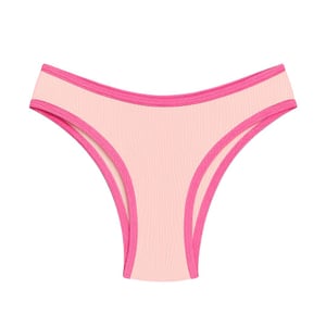 Calcinha Fio Duplo Delicada Tecido Canelado Concept Lingerie