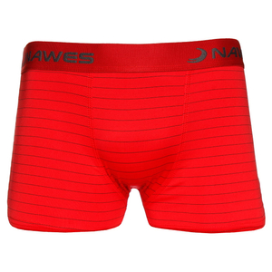 Cueca Boxer Em Microfibra Listras Giz Nawes