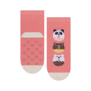 Meia Bebê Estampada Antiderrapante Selene
