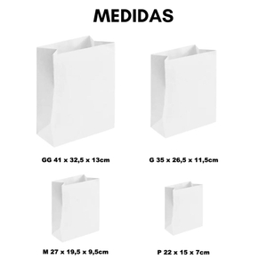 Saco De Papel P Para Presente Liso Cromus