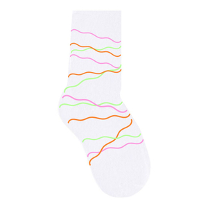 Meia Estampada Feminina Selene