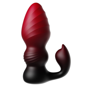 Plug Anal Gradiente Com Motor Duplo Com 7 Modos De Vibração E Controle Remoto