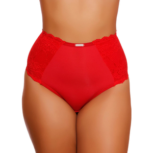 Calcinha Confort Cintura Alta Com Renda Tom Secreto By Dy Girl