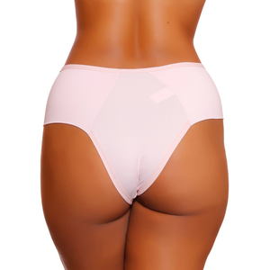 Calcinha Cintura Dupla Microfibra Com Renda Plus Size Dy Girl
