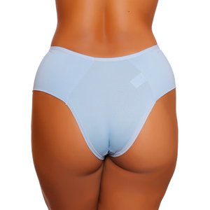 Calcinha Cintura Dupla Microfibra Com Renda Plus Size Dy Girl