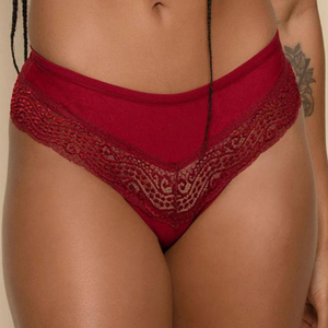 Calcinha Fio Dental Duplo Curves Renda Nayane