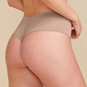 Calcinha Fio Dental Lisa Com Laterais Largas Bonjour