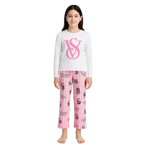 Pijama Infantil Feminino Personagens Amável Moda íntima