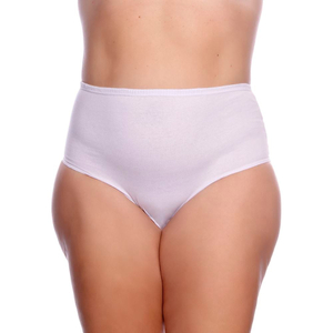 Calcinha Estilo Calçola De Algodão Lisa 