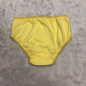 Calcinha Infantil Lisa Transfer Algodão Malharia Regil