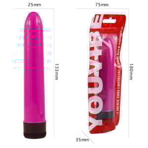 Vibrador Personal Plástico 13cm Multivelocidades