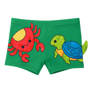 Sunga Infantil Boxer Tartaruguinha Hangar Lingerie