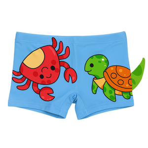 Sunga Infantil Boxer Tartaruguinha Hangar Lingerie