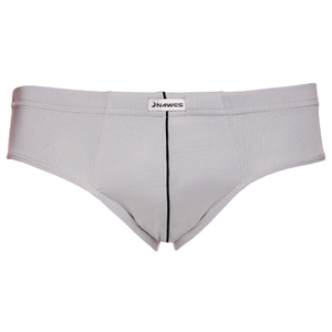 Cueca Slip Lisa Em Microfibra Sem Cós Nawes