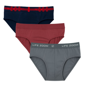 Cueca Adulto Cotton Cores Sortidas Life Zoom