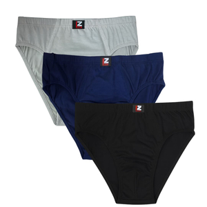 Cueca Adulto Algodão Embutido Cores Sortidas Life Zoom