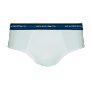 Cueca Slip De Algodão Com Elastano Lupo