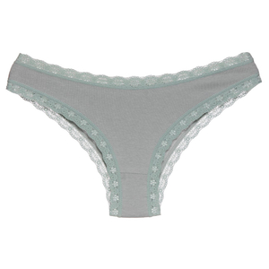 Calcinha Renda Boreale Lisa Em Algodão Ce&dy Lingerie