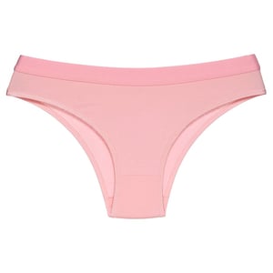 Calcinha De Cotton Básica Com Elástico Na Cintura Edima
