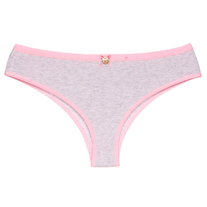 Calcinha Estilo Tanga De Algodão Nina Colors Gióh