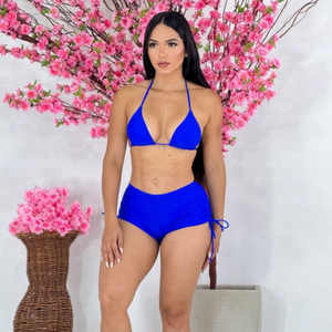 Biquíni Vitória Plus Size Com Shortinho E Amarras Hangar Lingerie