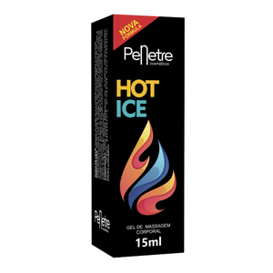 Hot Ice Gel Lubrificante 15ml Penetre Cosméticos