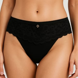 Calcinha Fio Duplo Em Renda Vaydosa Lingerie
