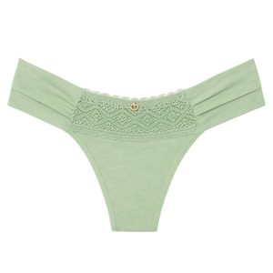 Calcinha Fio Duplo Bombom Com Renda Vaydosa Lingerie