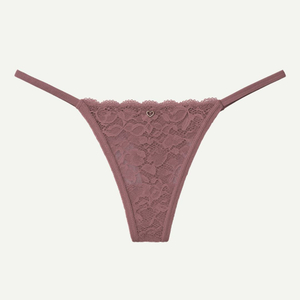 Calcinha String Fio Duplo Rendada Vaydosa Lingerie