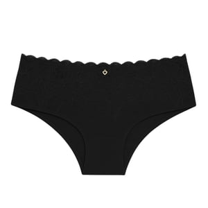 Calcinha Fio Duplo Microfibra Com Renda Vaydosa Lingerie