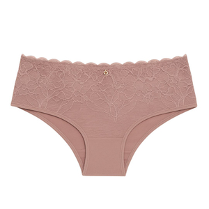 Calcinha Fio Duplo Microfibra Com Renda Vaydosa Lingerie