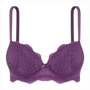 Sutiã Meia Taça Em Renda Com Bojo Kiss Me Liebe