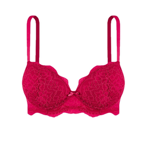 Sutiã Meia Taça Em Renda Com Bojo Kiss Me Liebe