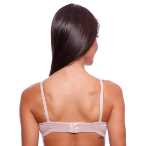 Sutiã Com Bojo Meia Taça Liso Em Microfibra Nayane
