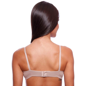 Sutiã Com Bojo Meia Taça Liso Em Microfibra Nayane