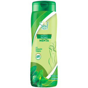 Sabonete íntimo Feminino Refrescante 200ml Soul Cosmeticos