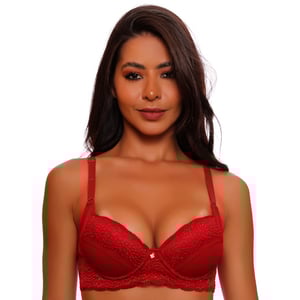 Sutiã Base Redutor Detalhes Em Renda Nayane