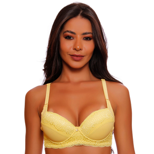 Sutiã Base Redutor Detalhes Em Renda Nayane