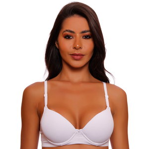 Sutiã Básico Base Bojo Soft Liso Nayane