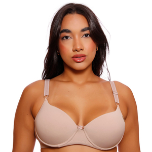 Sutiã Plus Size Reforçado Liso Com Bojo Patitex