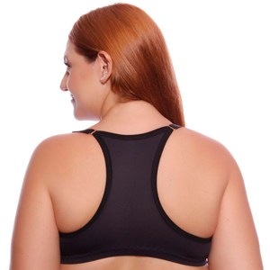 Sutiã Nadador Plus Size Ajuste Frontal Nova Mulher