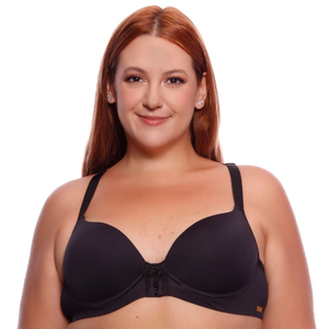 Sutiã Nadador Plus Size Ajuste Frontal Nova Mulher