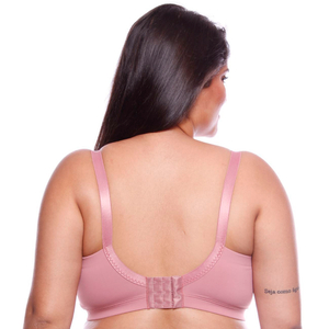 Sutiã Plus Size Básico Em Microfibra Com Bojo E Aro Copa C Nayane