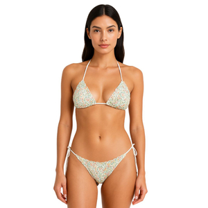 Biquíni Cortininha Ripple Estampado Com Calcinha Empina Bumbum