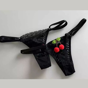 Calcinha Fio Dental String Cerejinha Mil Toques